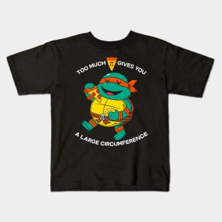 Too Much Pizza Pie Kids T-Shirt